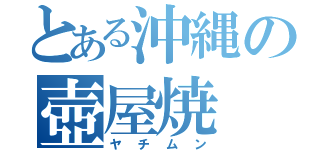 とある沖縄の壺屋焼（ヤチムン）