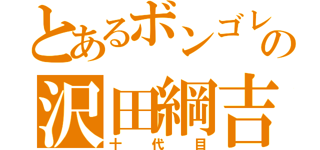 とあるボンゴレの沢田綱吉（十代目）