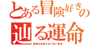 とある冒険好きの辿る運命（覚悟は未来を切り拓く希望）