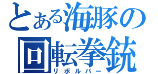 とある海豚の回転拳銃（リボルバー）