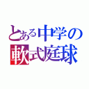 とある中学の軟式庭球魂（）