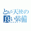 とある天使の良い装備（大丈夫か？）