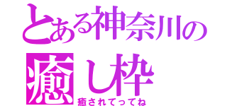 とある神奈川の癒し枠（癒されてってね）