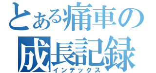 とある痛車の成長記録（インデックス）