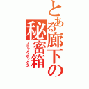 とある廊下の秘密箱（ブラックボックス）