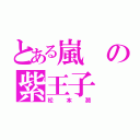 とある嵐の紫王子（松本潤）