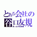 とある会社の谷口友規（突っ込み処満載）