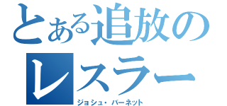 とある追放のレスラー（ジョシュ・バーネット）