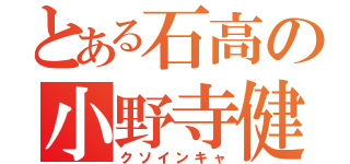 とある石高の小野寺健（クソインキャ）