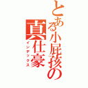 とある小屁孩の真仕豪（インデックス）