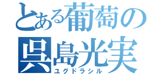 とある葡萄の呉島光実（ユグドラシル）