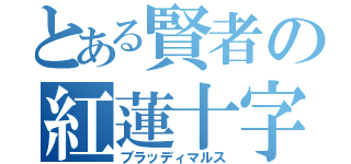 とある賢者の紅蓮十字（ブラッディマルス）