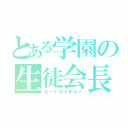 とある学園の生徒会長（セ－トカイチョ－）