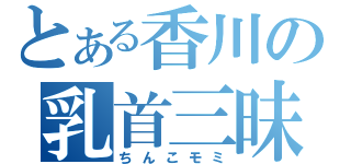 とある香川の乳首三昧（ちんこモミ）