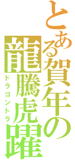 とある賀年の龍騰虎躍（ドラゴントラ）