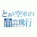 とある空軍の曲芸飛行（サンダーバーズ）