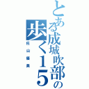 とある成城吹部の歩く１５禁（佐山優美）