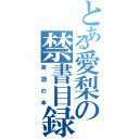 とある愛梨の禁書目録（英語の本）