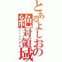 とあるよしおの絶対領域（ニーソックス）