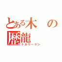 とある木の歴龍（ラガヴーリン）