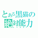 とある黒猫の絶対能力（レベル６）