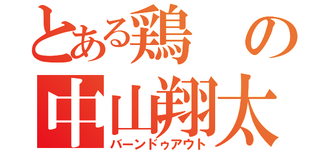 とある鶏の中山翔太（バーンドゥアウト）