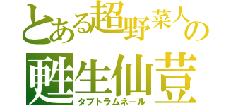 とある超野菜人の甦生仙荳（タブトラムネール）