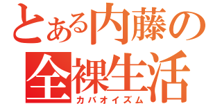 とある内藤の全裸生活（カバオイズム）