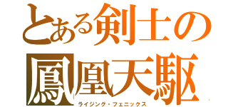 とある剣士の鳳凰天駆（ライジング・フェニックス）