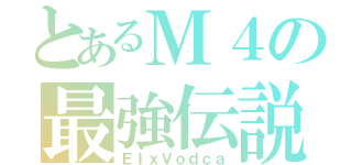 とあるＭ４の最強伝説（ＥＩｘＶｏｄｃａ）