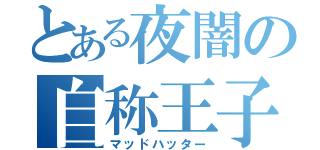 とある夜闇の自称王子（マッドハッター）