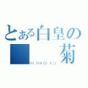 とある白皇の會長雛菊（ＨＩＮＡＧＩＫＵ）