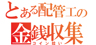 とある配管工の金銭収集（コイン拾い）