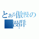 とある傲慢の動漫群（（笑））