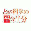 とある科学の半分半分（フレ／ンダ）