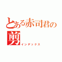 とある赤司君の剪（インデックス）