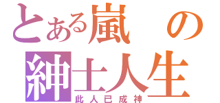 とある嵐の紳士人生（此人已成神）