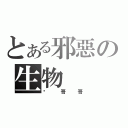 とある邪惡の生物（嘿哥哥）