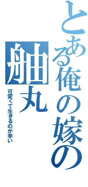 とある俺の嫁の舳丸（可愛くて生きるのが辛い）