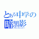 とある中学の暗黒影（ブラックシャドー）