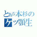 とある本杉のケツ顎生活（）