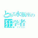 とある水瓶座の狂学者（星　アトリエ）