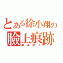 とある徐小翔の臉上痕跡（直逼老人）