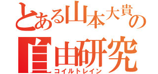 とある山本大貴の自由研究（コイルトレイン）