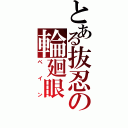 とある抜忍の輪廻眼（ペイン）