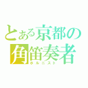 とある京都の角笛奏者（ホルニスト）