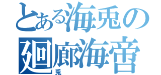 とある海兎の廻廊海啻（兎）