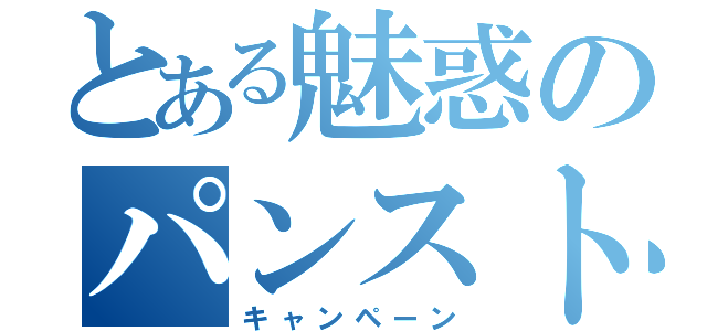 とある魅惑のパンスト（キャンペーン）