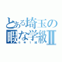 とある埼玉の暇な学級Ⅱ（６年１組）