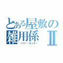 とある屋敷の雑用係Ⅱ（ ハリー・ポッター）